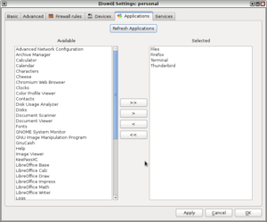 Qubes OS Qube setting 2