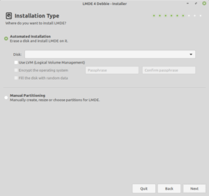 LMDE 4 インストーラ6